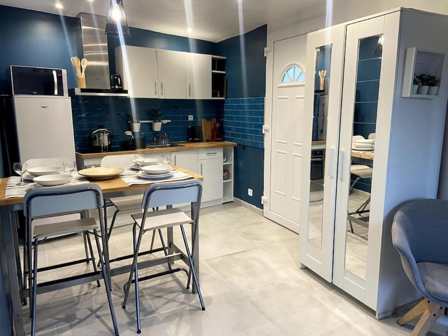Maison Jardin Et Parking Gratuit - 10 Min De L'Aeroport - Metro 14 - Arrivee Autonome Orly Zewnętrze zdjęcie